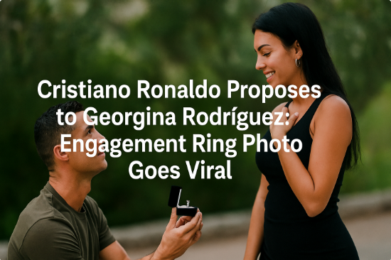 Cristiano Ronaldo Proposes to Georgina Rodríguez: Engagement Ring Photo Goes Viral — Exceptional Opportunities for Leading Projects